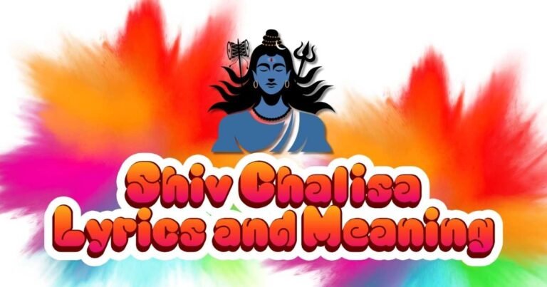Shiv Chalisa: Lyrics and Meaning
