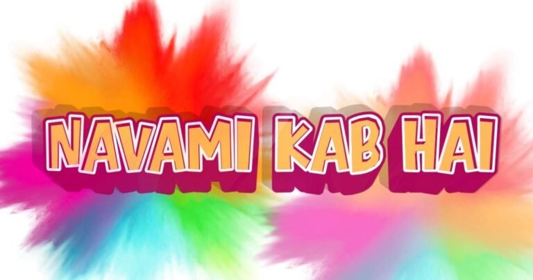 Navami kab hai  | Tithi, Nakshatra, Yog, Ghari aur Muhurat (2025-2030)